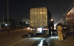 Tông vào đuôi xe container chạy phía trước, nam thanh niên tử vong tại chỗ