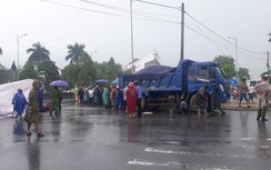 Bị xe tải tông trúng, thiếu nữ 9x tử vong thương tâm