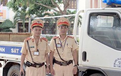 CSGT truy đuổi 2 kẻ trộm chó như phim hành động