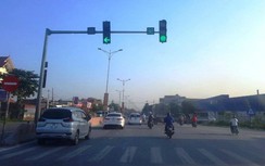 Sau phản ánh của Báo Giao thông, ngã tư “tử thần” đã sáng đèn