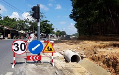 Vì sao công trình cải tạo nút giao QL49 Huế dang dở?