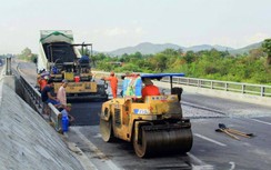 Khắc phục hư hỏng tuyến QL1 qua Khánh Hòa
