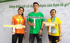 “Cô gái tỷ đô” cùng Bùi Tiến Dũng kêu gọi không biến nhựa thành rác