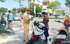 Đà Nẵng: 10 ngày đầu ra quân, xử phạt gần 500 trường hợp mô tô vi phạm ATGT