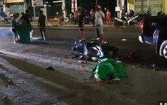 Video: Tài xế xe máy mất mạng tại chỗ khi tông cực mạnh vào ô tô