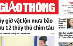 Tin mới nhất, hay nhất trên Báo Giao thông ngày 1/11/2019