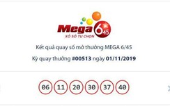 Kết quả xổ số Vietlott 1/11/2019: Người trúng hơn 23 tỷ đồng là ai?