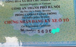 Bộ Công an đề xuất đổi giấy chứng nhận đăng ký xe sang chất liệu nhựa