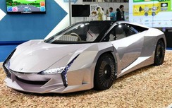 Siêu xe đẹp long lanh được làm từ phế liệu