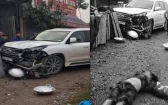 Hà Nội: Xe Lexus biển ngũ quý gây tai nạn chết người ở Sóc Sơn
