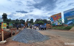 Thi công Quốc lộ 28 mất ATGT, tiềm ẩn nguy cơ tai nạn