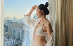 Miss International thi bikini ở phòng kín, Tường San nhanh nhảu khoe dáng