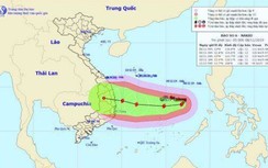 Bão số 6 hút thêm sức mạnh trên Biển Đông tăng cấp 12, giật cấp 15