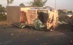 Hai ngày, hai vụ lật xe tải trên đường Võ Nguyên Giáp