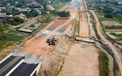 Chủ đầu tư cao tốc Bến Lức - Long Thành cảnh cáo nhà thầu thi công chậm