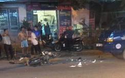Xe máy đấu đầu xe tải, một người đàn ông tử vong gần chợ