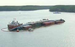 Trục vớt tàu chìm trên sông Lòng Tàu thế nào?