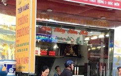 Truy bắt 2 tên cướp nghi cầm súng xông vào tiệm vàng ở TP.HCM