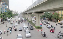 Gấp rút cải tạo trục đường bên dưới đường sắt Cát Linh - Hà Đông