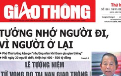 Tin mới nhất, hay nhất trên Báo Giao thông ngày 18/11/2019