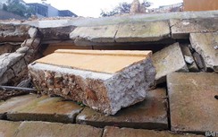 Kè sông 12 tỷ chưa nghiệm thu đã bị sóng đánh sập, lộ nhiều bất thường