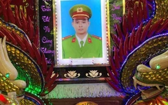Trung úy công an tử vong khi truy bắt trộm: Nhói lòng cảnh con nhỏ mất cha