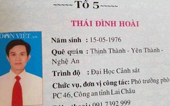 Tước danh hiệu công an nhân dân Trưởng phòng Cảnh sát kinh tế Lai Châu
