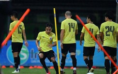 Tuyển Thái Lan gây bất ngờ trong buổi tập đầu tiên tại Hà Nội