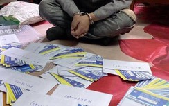 Bắt giữ nhóm đối tượng làm giả vé bóng đá trận Việt Nam - Thái Lan