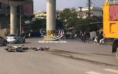 Ông tử vong, cháu nhập viện cấp cứu sau tai nạn với xe tải “Hổ vồ”