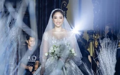 Clip: Bảo Thy như nàng công chúa trong cổ tích nhẹ nhàng tiến vào lễ đường