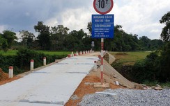 Cầu Lramp bị hư hỏng do mưa lũ, doanh nghiệp tự ứng tiền sửa chữa