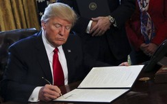 Tổng thống Trump đã ký dự luật ủng hộ người biểu tình ở Hồng Kông