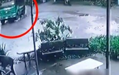 Tranh cãi video cô gái đi vào "điểm mù" xe tải bị cán tử vong