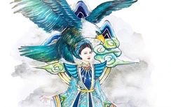 Lộ diện trang phục "đại bàng tung cánh" của Á hậu Thúy An