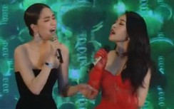 Ngọc Trinh song ca với Chi Pu bị mỉa mai "song hài cực mạnh"
