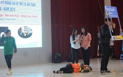 Sinh viên miền Trung sôi nổi tranh tài kiến thức ATGT, lái xe an toàn