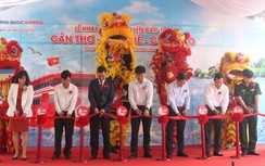 Khai trương tuyến tàu cao tốc Cần Thơ - Trần Đề