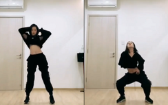 Chi Pu post clip khoe vòng eo con kiến, nhảy nhót hở hang