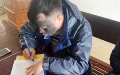 Nghệ An: Công an xử phạt kẻ hóa trang thành "ăn mày mặt đen"