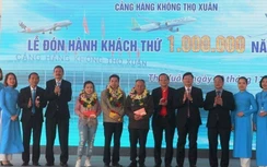 Hành khách thứ 1 triệu qua CHK Thọ Xuân trong năm 2019