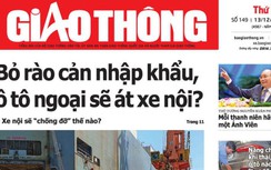 Tin mới nhất, hay nhất trên Báo Giao thông ngày 13/12/2019