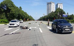 Xe máy va chạm "xế hộp", đôi nam nữ thương vong