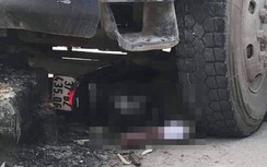 Chồng chết, vợ nguy kịch sau cú va chạm với xe tải