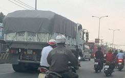 Xe quá tải canh giờ vàng, chọn đường hẻm né kiểm tra