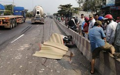 Chạy xe máy vào làn ô tô đụng trúng xe bồn, 1 thanh niên chết thảm