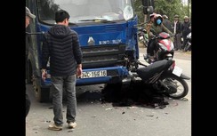 Tai nạn ở Hải Dương: Nam thanh niên tử vong sau cú đâm trực diện xe tải