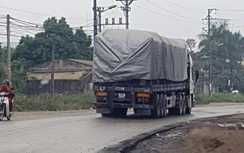 Ninh Bình: Đường bê tông bị gãy nứt gây mất ATGT