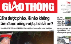 Tin mới nhất, hay nhất trên Báo Giao thông ngày 27/12/2019