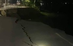 Quốc lộ 91 qua An Giang tiếp tục sạt lở